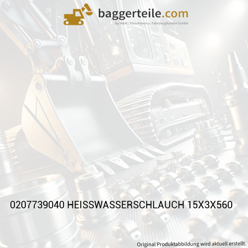 0207739040 HEISSWASSERSCHLAUCH 15X3X560