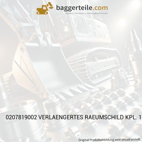0207819002 VERLAENGERTES RAEUMSCHILD KPL. 1545MM HR42SCHW.ZCH