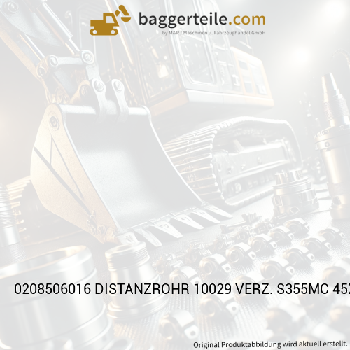 0208506016 DISTANZROHR 10029 VERZ. S355MC 45X12