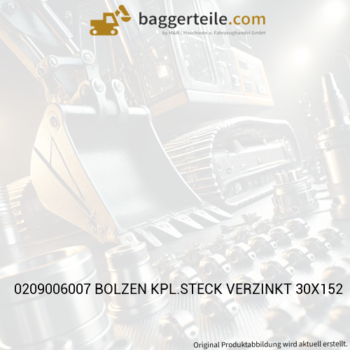 0209006007 BOLZEN KPL.STECK VERZINKT 30X152