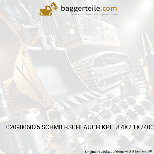 0209006025 SCHMIERSCHLAUCH KPL. 8,4X2,1X2400