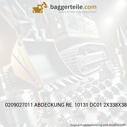 0209027011 ABDECKUNG RE. 10131 DC01 2X338X387