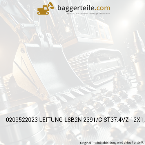 0209522023 LEITUNG L8B2N 2391/C ST37.4VZ 12X1,5X1200