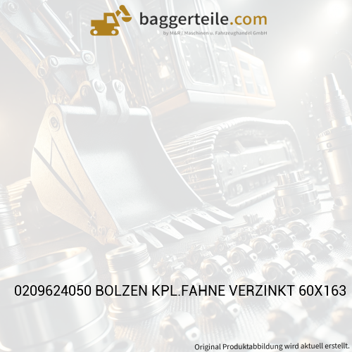 0209624050 BOLZEN KPL.FAHNE VERZINKT 60X163