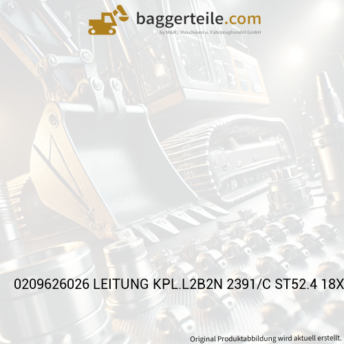 0209626026 LEITUNG KPL.L2B2N 2391/C ST52.4 18X2X1100
