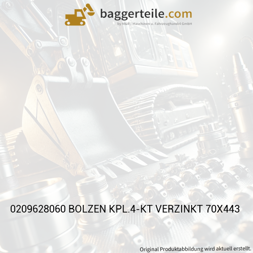 0209628060 BOLZEN KPL.4-KT VERZINKT 70X443
