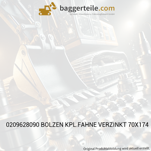 0209628090 BOLZEN KPL.FAHNE VERZINKT 70X174