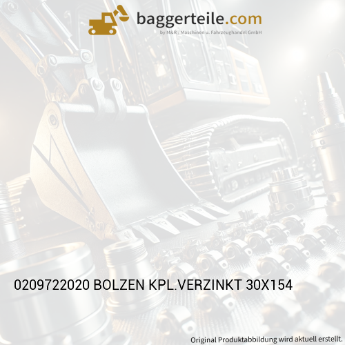 0209722020 BOLZEN KPL.VERZINKT 30X154
