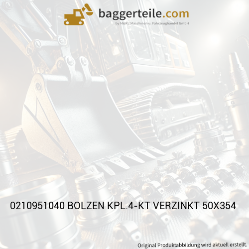 0210951040 BOLZEN KPL.4-KT VERZINKT 50X354