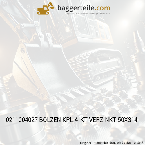 0211004027 BOLZEN KPL.4-KT VERZINKT 50X314