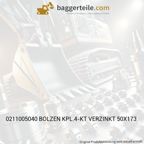 0211005040 BOLZEN KPL.4-KT VERZINKT 50X173