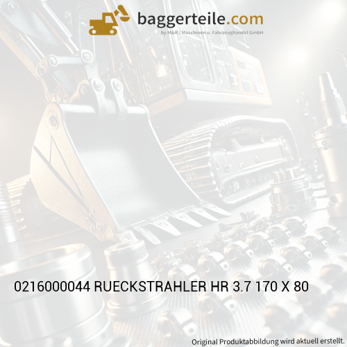 0216000044 RUECKSTRAHLER HR 3.7 170 X 80