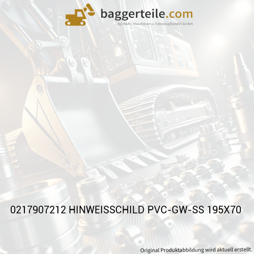 0217907212 HINWEISSCHILD PVC-GW-SS 195X70
