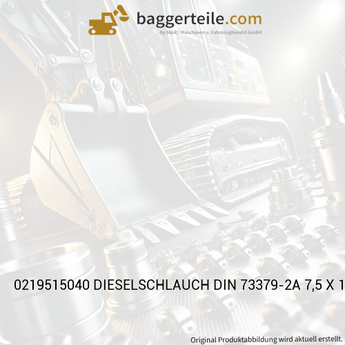 0219515040 DIESELSCHLAUCH DIN 73379-2A 7,5 X 13,5 X 370