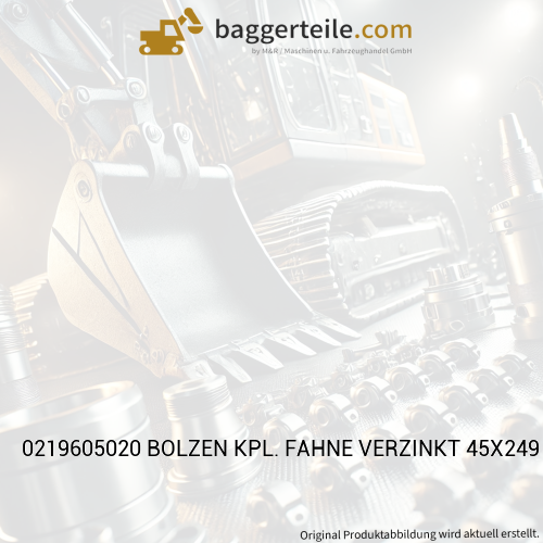 0219605020 BOLZEN KPL. FAHNE VERZINKT 45X249
