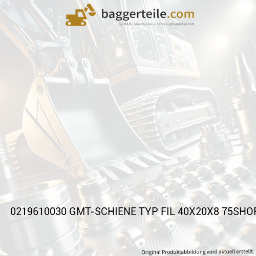 0219610030 GMT-SCHIENE TYP FIL 40X20X8 75SHORE