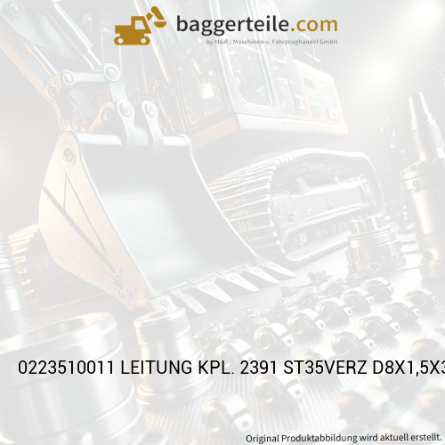 0223510011 LEITUNG KPL. 2391 ST35VERZ D8X1,5X345