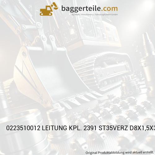 0223510012 LEITUNG KPL. 2391 ST35VERZ D8X1,5X345