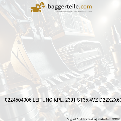 0224504006 LEITUNG KPL. 2391 ST35.4VZ D22X2X600
