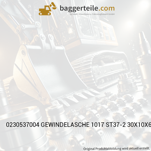 0230537004 GEWINDELASCHE 1017 ST37-2 30X10X65