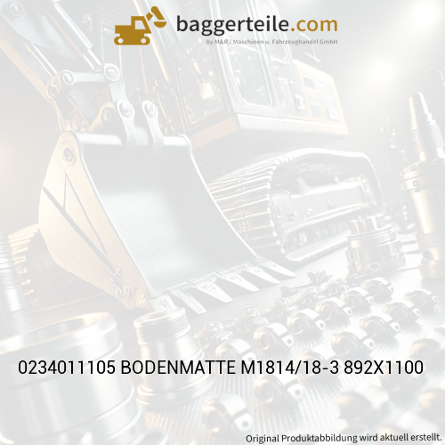 0234011105 BODENMATTE M1814/18-3 892X1100