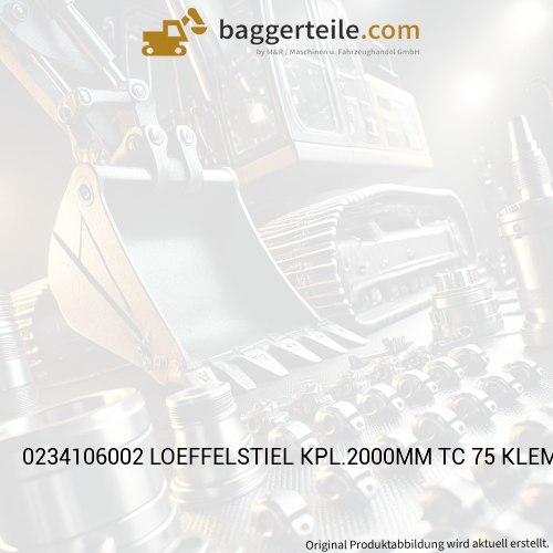 0234106002 LOEFFELSTIEL KPL.2000MM TC 75 KLEMMZAHN VORBEREITE