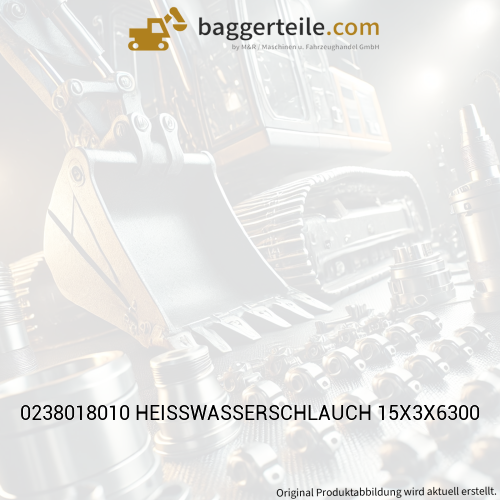 0238018010 HEISSWASSERSCHLAUCH 15X3X6300