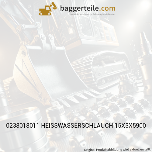 0238018011 HEISSWASSERSCHLAUCH 15X3X5900