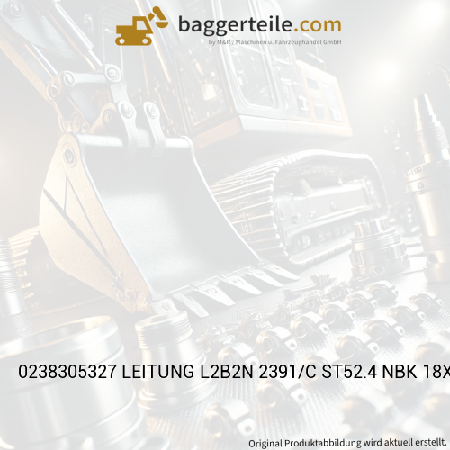 0238305327 LEITUNG L2B2N 2391/C ST52.4 NBK 18X2X383