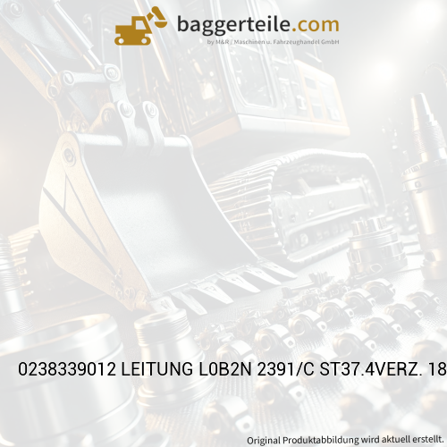 0238339012 LEITUNG L0B2N 2391/C ST37.4VERZ. 18X2X280
