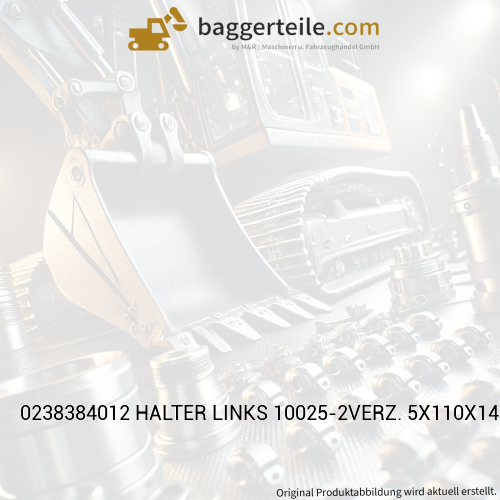 0238384012 HALTER LINKS 10025-2VERZ. 5X110X149