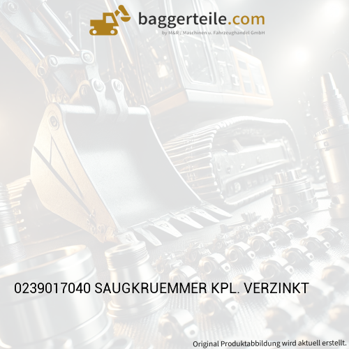 0239017040 SAUGKRUEMMER KPL. VERZINKT