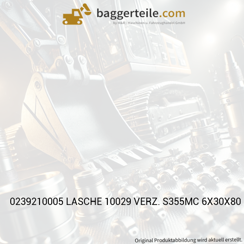 0239210005 LASCHE 10029 VERZ. S355MC 6X30X80