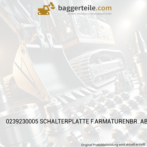 0239230005 SCHALTERPLATTE F.ARMATURENBR. ABS RE-SCHWARZ