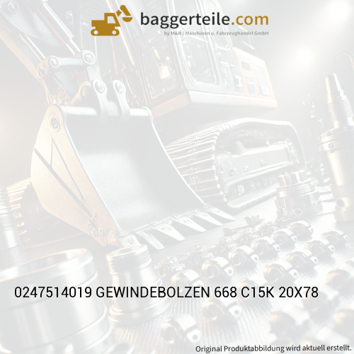 0247514019 GEWINDEBOLZEN 668 C15K 20X78