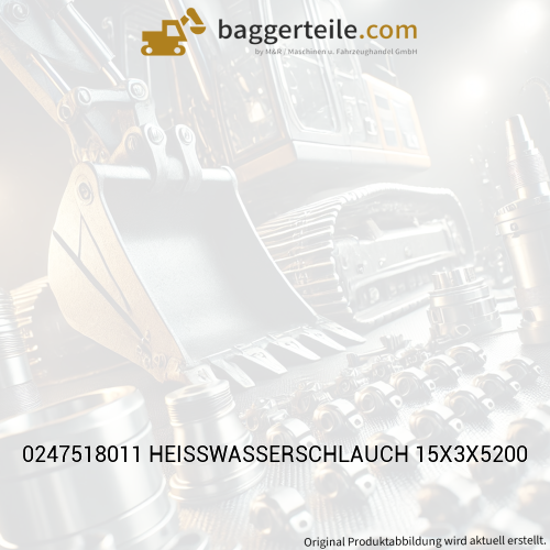 0247518011 HEISSWASSERSCHLAUCH 15X3X5200