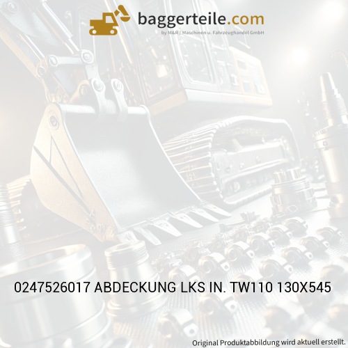0247526017 ABDECKUNG LKS IN. TW110 130X545