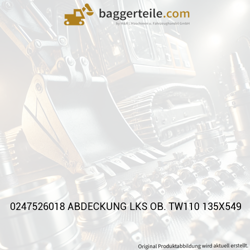 0247526018 ABDECKUNG LKS OB. TW110 135X549