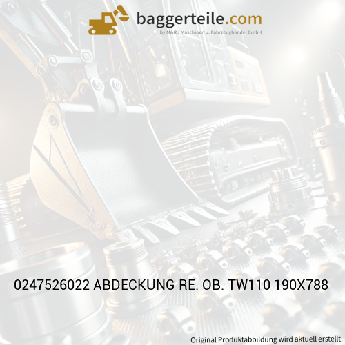 0247526022 ABDECKUNG RE. OB. TW110 190X788