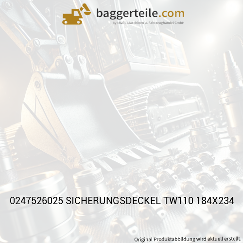 0247526025 SICHERUNGSDECKEL TW110 184X234