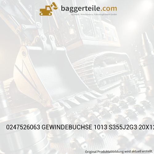 0247526063 GEWINDEBUCHSE 1013 S355J2G3 20X12