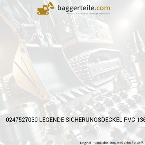 0247527030 LEGENDE SICHERUNGSDECKEL PVC 136X190