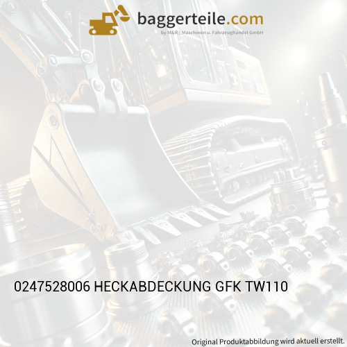 0247528006 HECKABDECKUNG GFK TW110