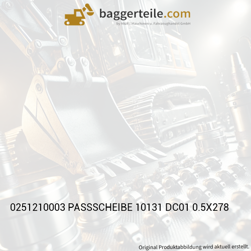 0251210003 PASSSCHEIBE 10131 DC01 0.5X278
