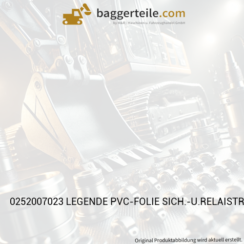 0252007023 LEGENDE PVC-FOLIE SICH.-U.RELAISTR.