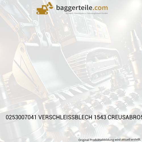 0253007041 VERSCHLEISSBLECH 1543 CREUSABRO5000 10X750X980Y