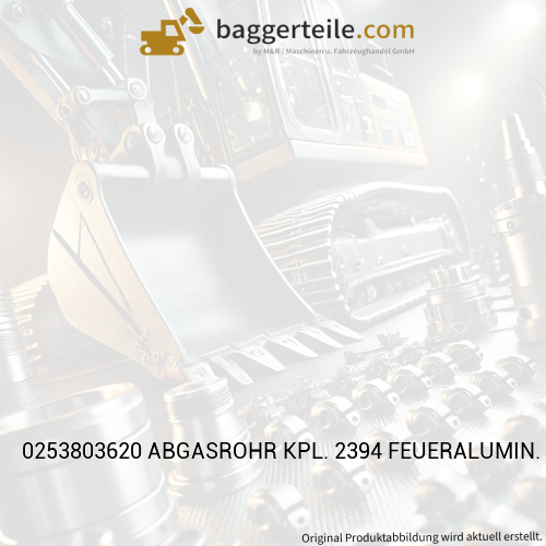 0253803620 ABGASROHR KPL. 2394 FEUERALUMIN. N.ZCHNG.