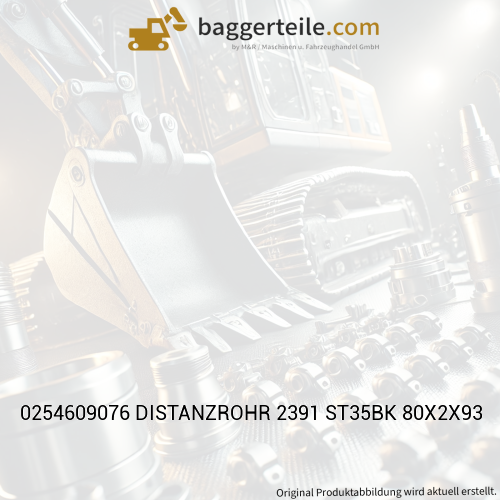 0254609076 DISTANZROHR 2391 ST35BK 80X2X93