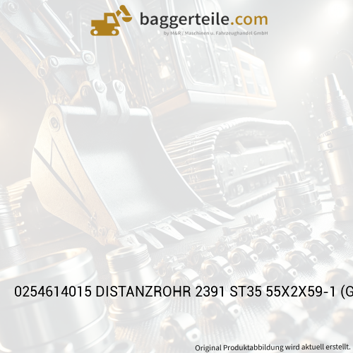 0254614015 DISTANZROHR 2391 ST35 55X2X59-1 (GESCHLITZT)