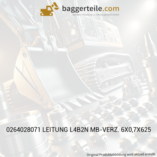 0264028071 LEITUNG L4B2N MB-VERZ. 6X0,7X625